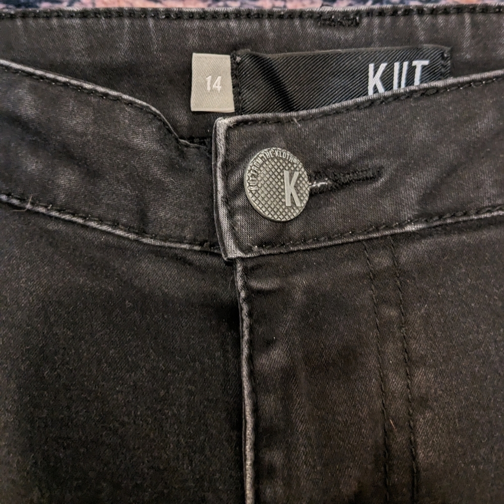 Kut from the Kloth Black Skinny Jeans - Picture 4 of 6